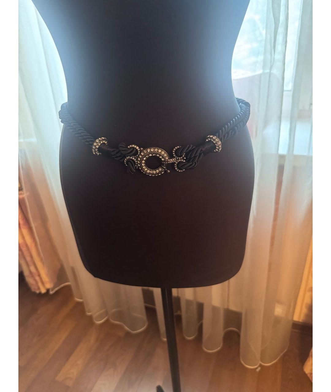 LANVIN Черный ремень, фото 2