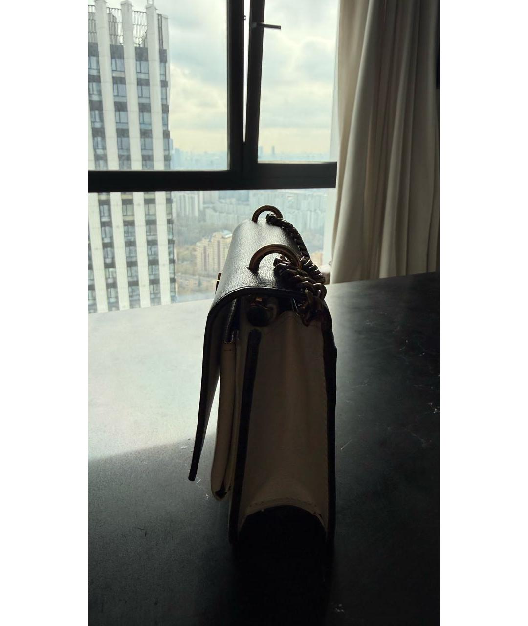 SAINT LAURENT Кожаная сумка через плечо, фото 2