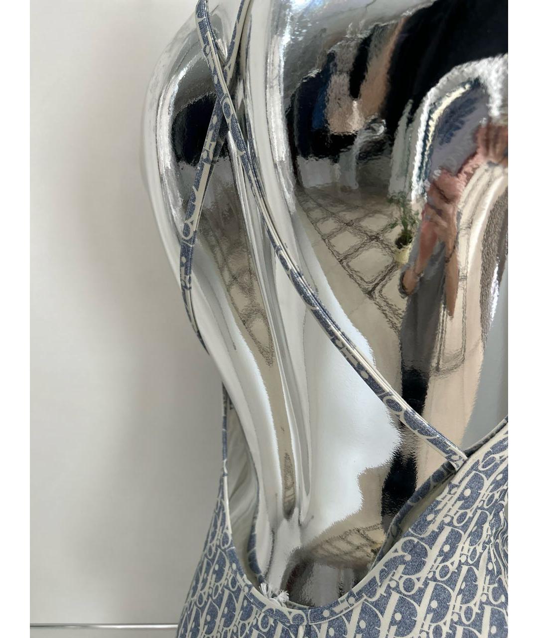 CHRISTIAN DIOR Голубой полиамидовый купальник, фото 4