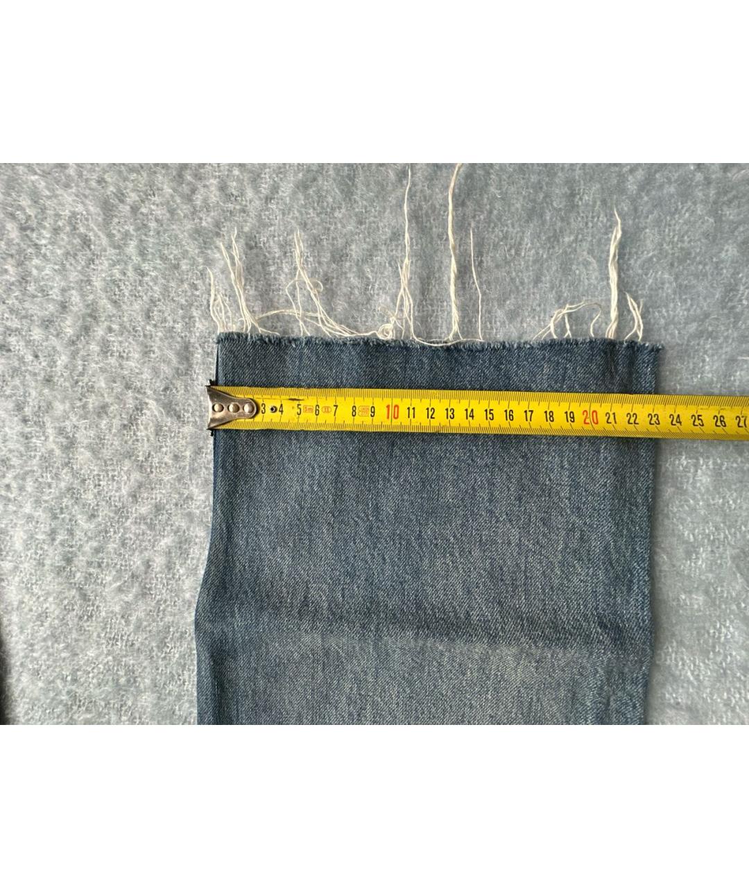 GUCCI Хлопковые прямые джинсы, фото 6