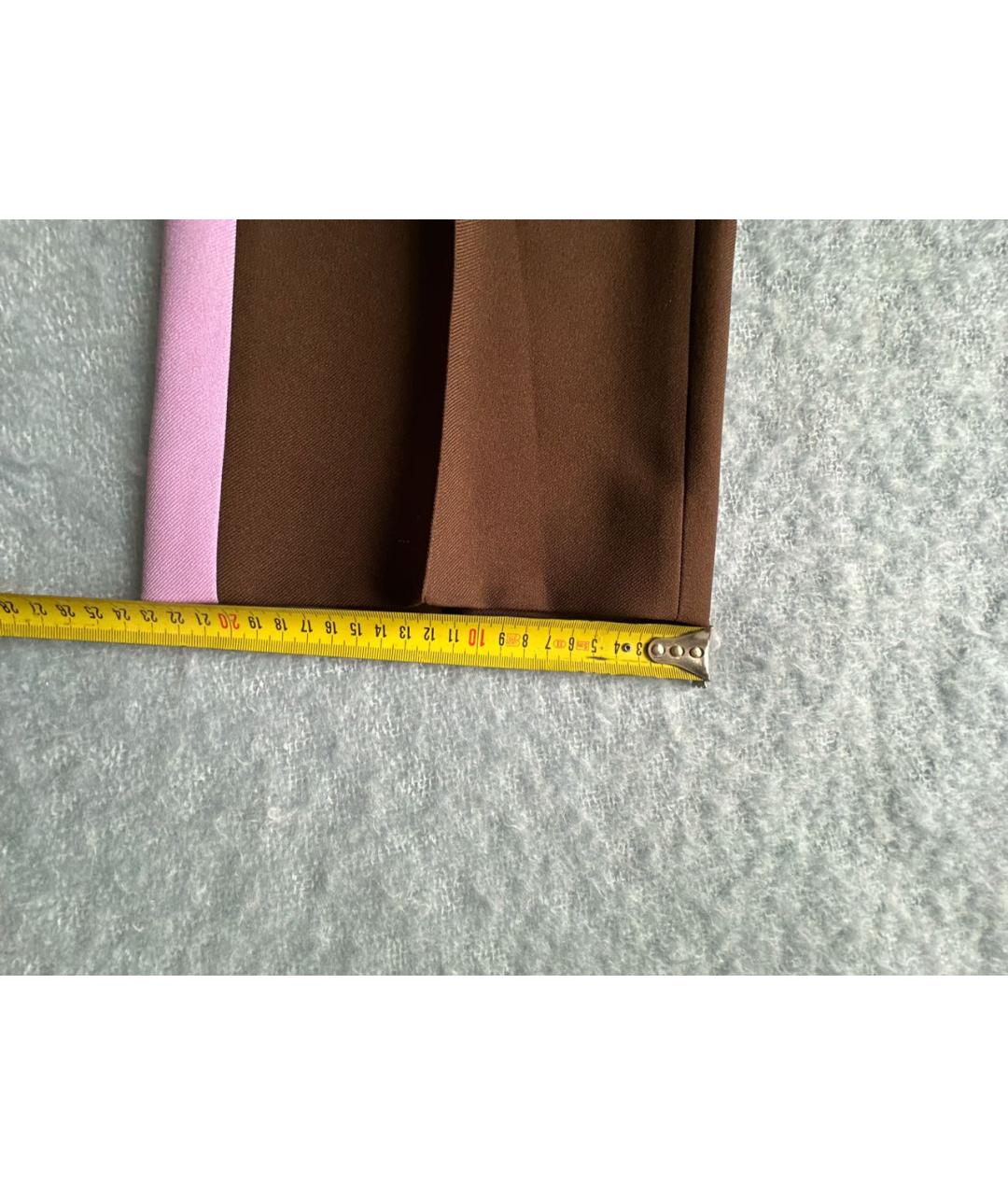 GUCCI Коричневые повседневные брюки, фото 7