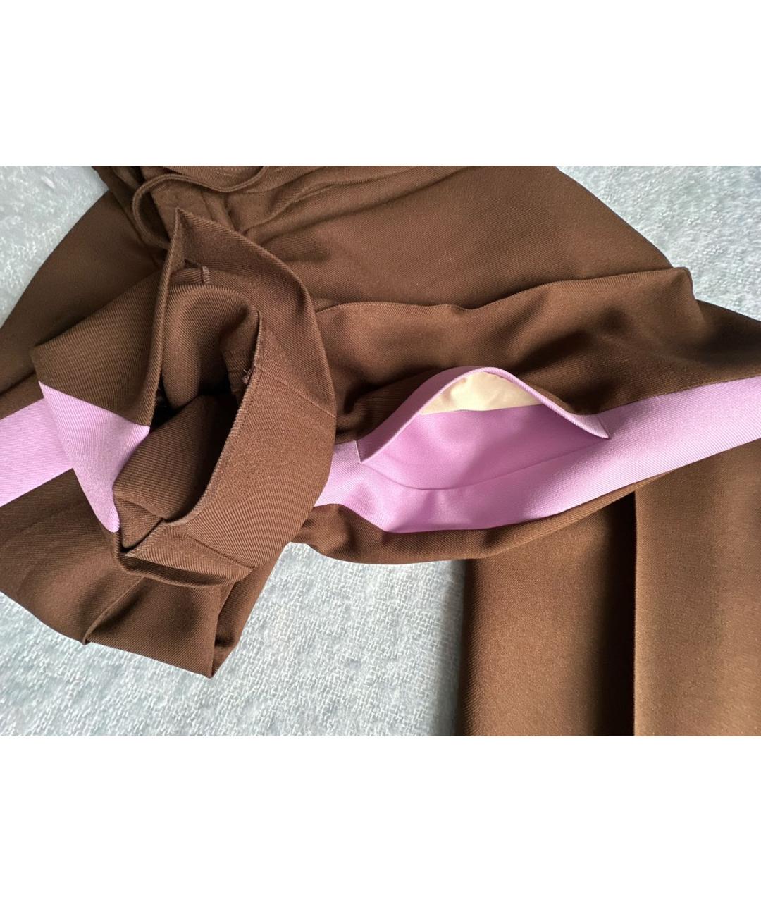 GUCCI Коричневые повседневные брюки, фото 3