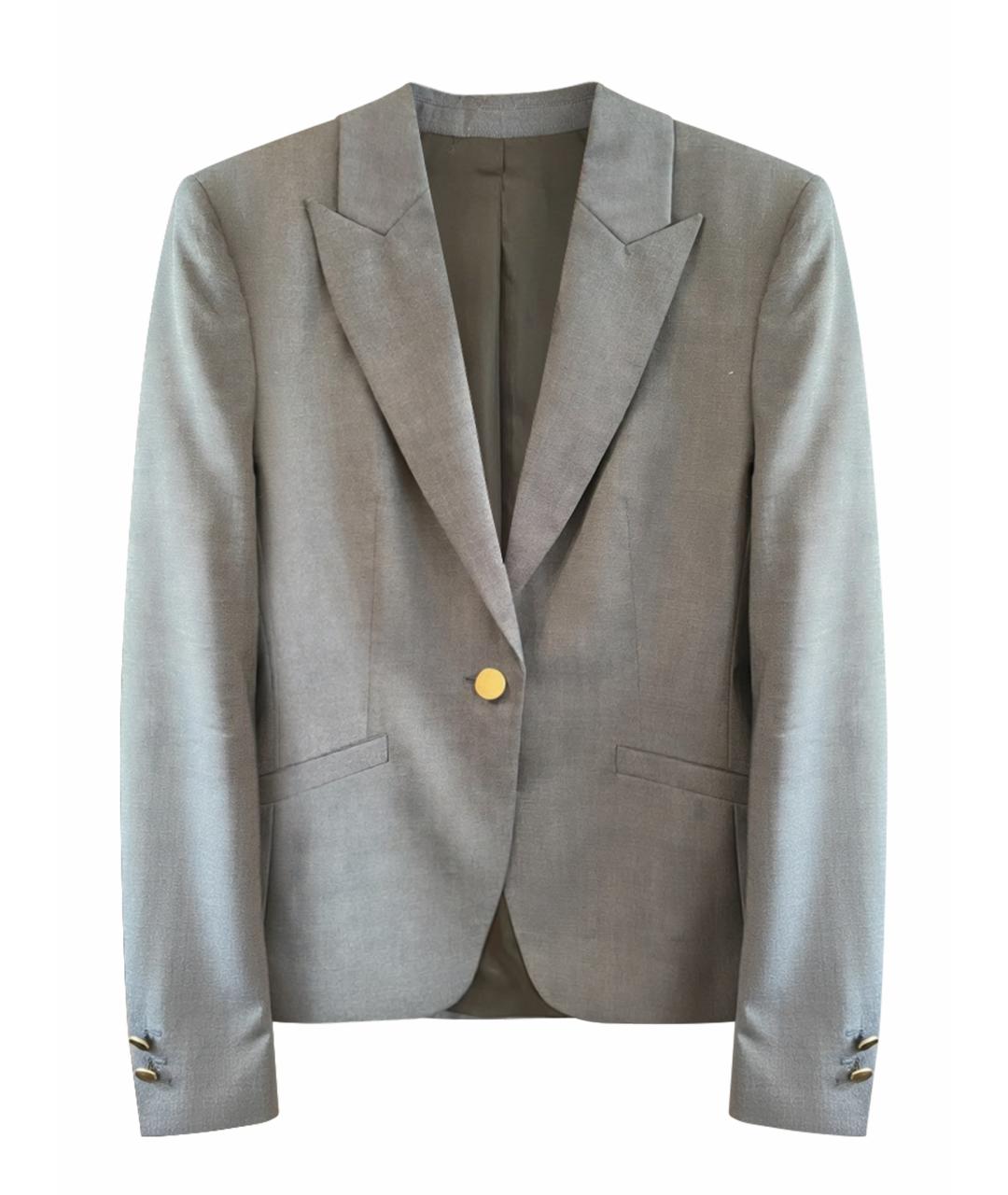 HUGO BOSS Темно-синий шерстяной жакет/пиджак, фото 1