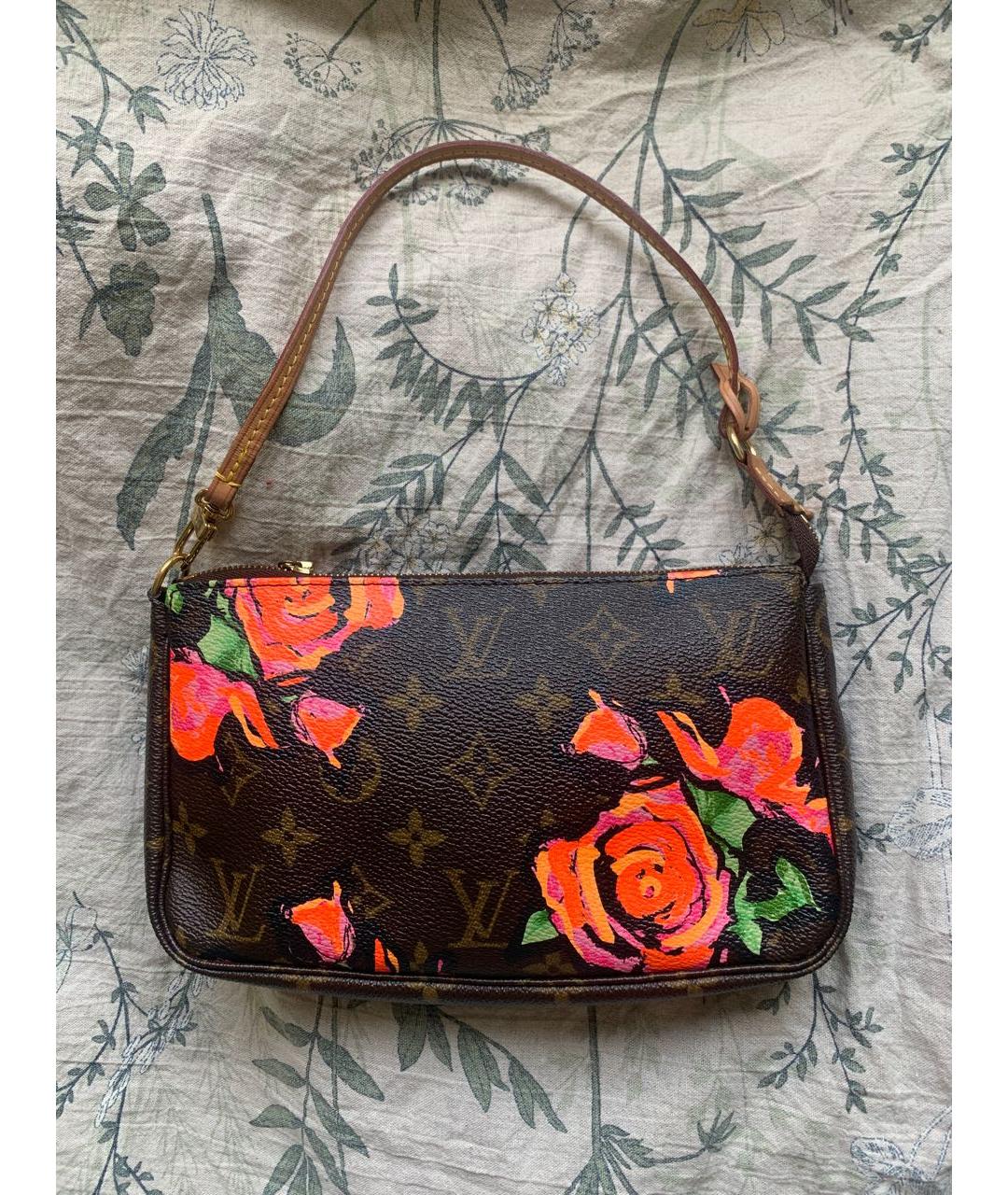 LOUIS VUITTON Коричневая сумка через плечо, фото 8