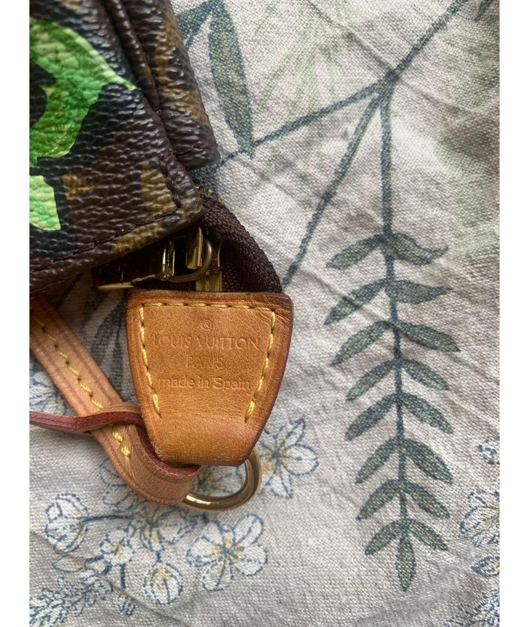 LOUIS VUITTON Коричневая сумка через плечо, фото 5