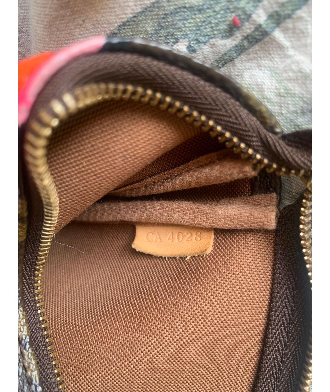 LOUIS VUITTON Коричневая сумка через плечо, фото 6