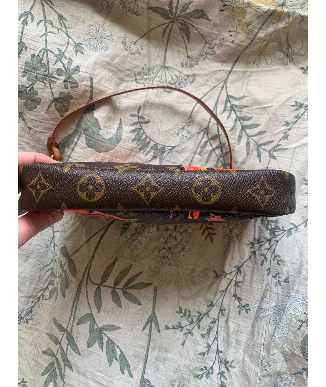 LOUIS VUITTON Коричневая сумка через плечо, фото 3