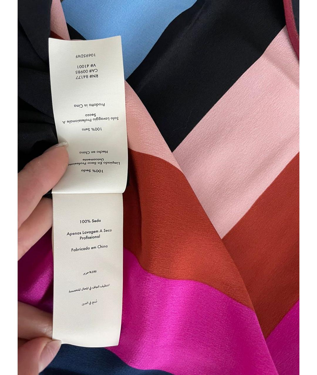 DIANE VON FURSTENBERG Шелковая блузы, фото 6