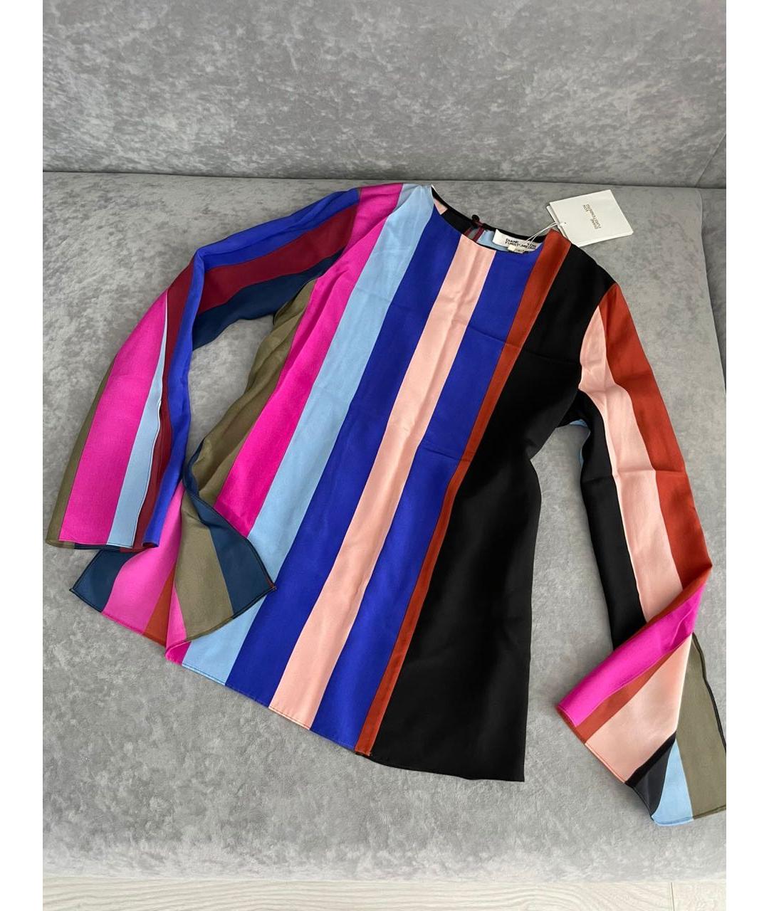 DIANE VON FURSTENBERG Шелковая блузы, фото 9