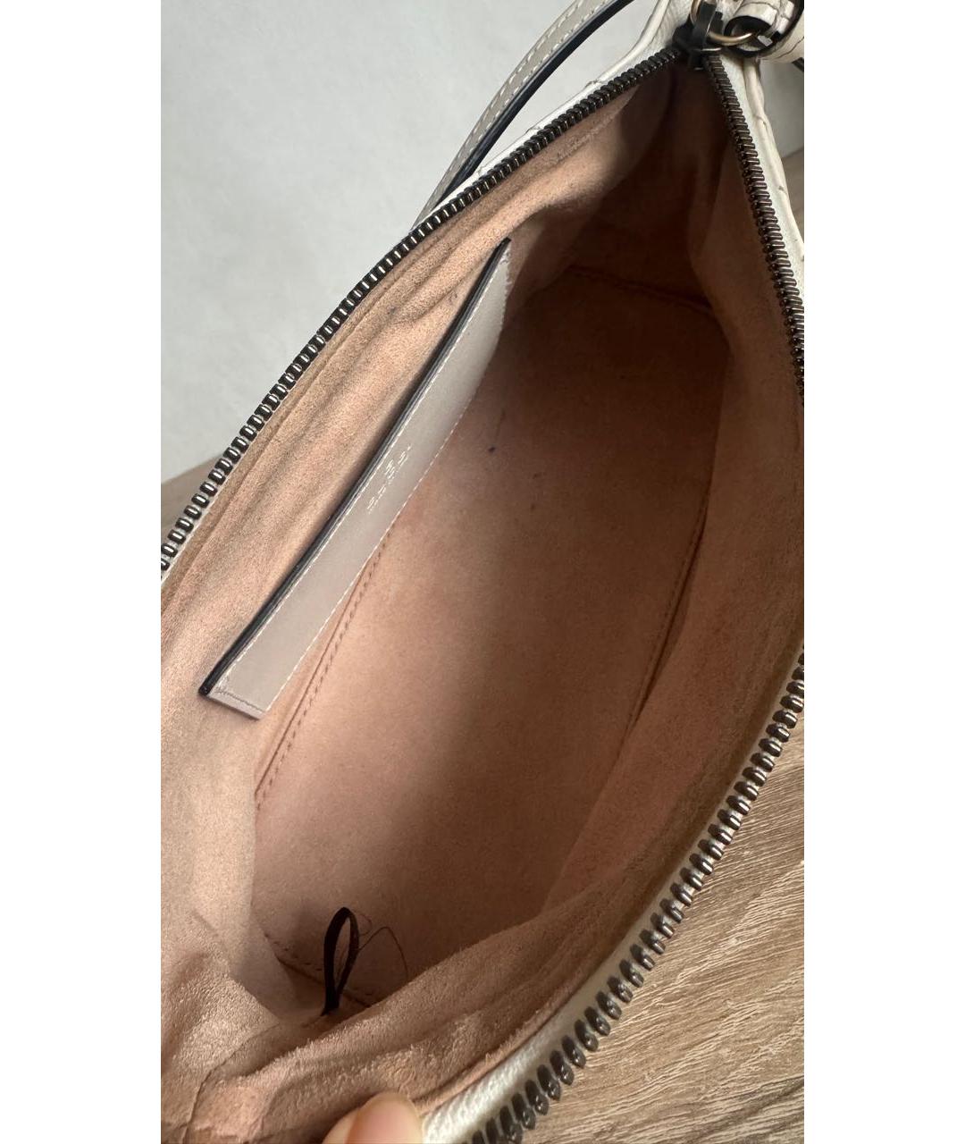 GUCCI Кожаная сумка с короткими ручками, фото 7