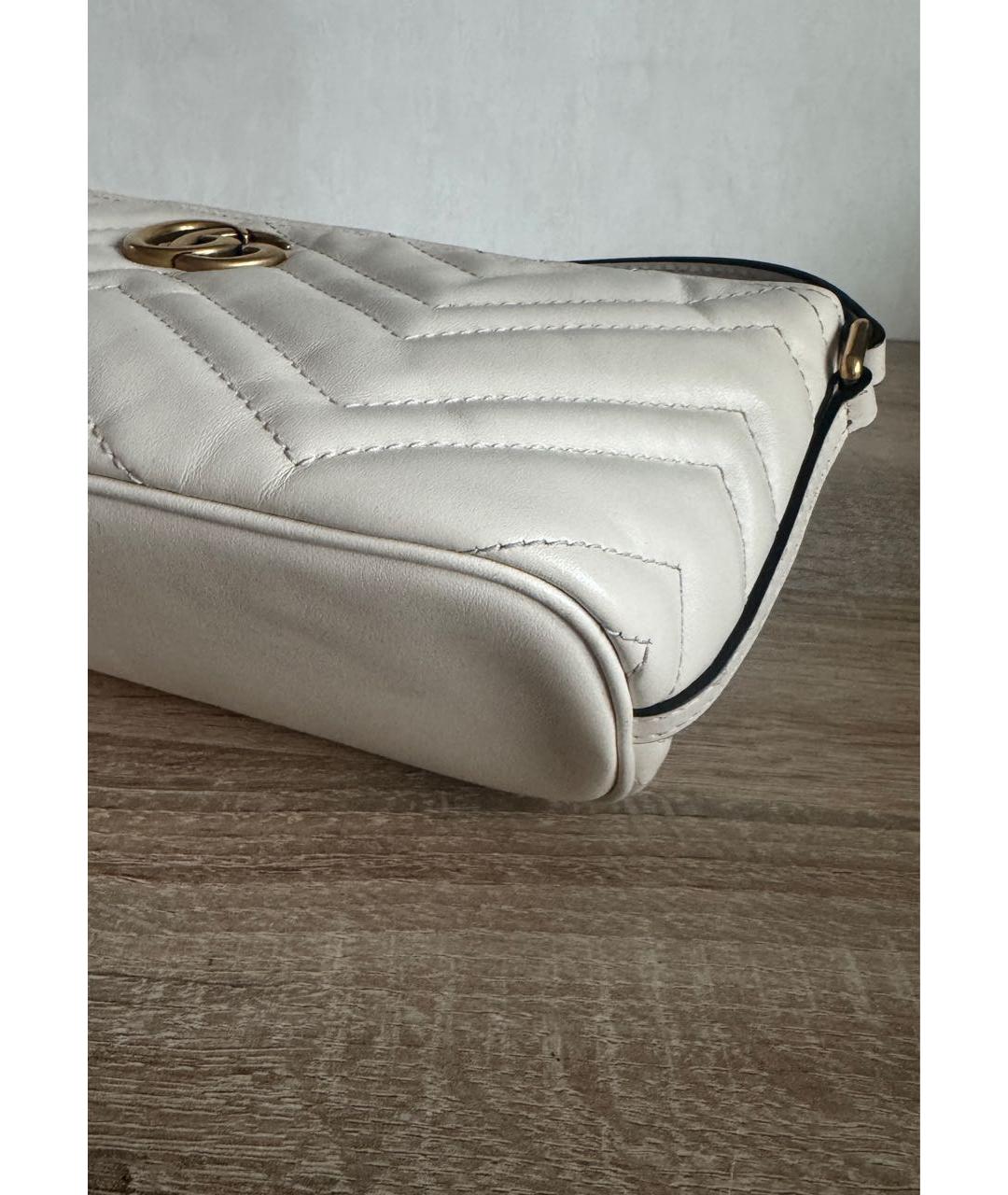 GUCCI Кожаная сумка с короткими ручками, фото 4