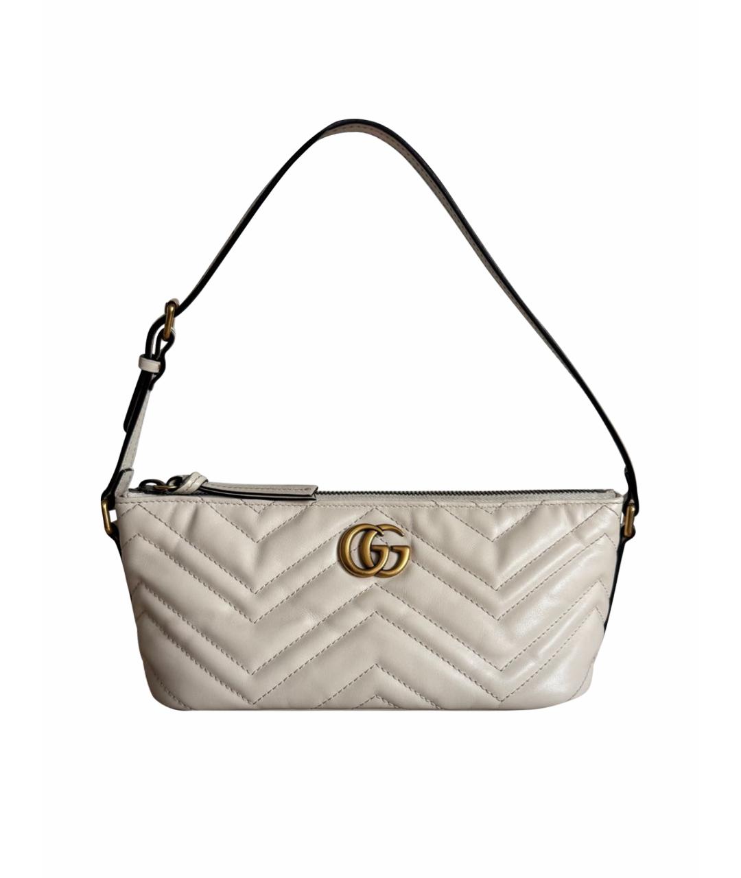 GUCCI Кожаная сумка с короткими ручками, фото 1