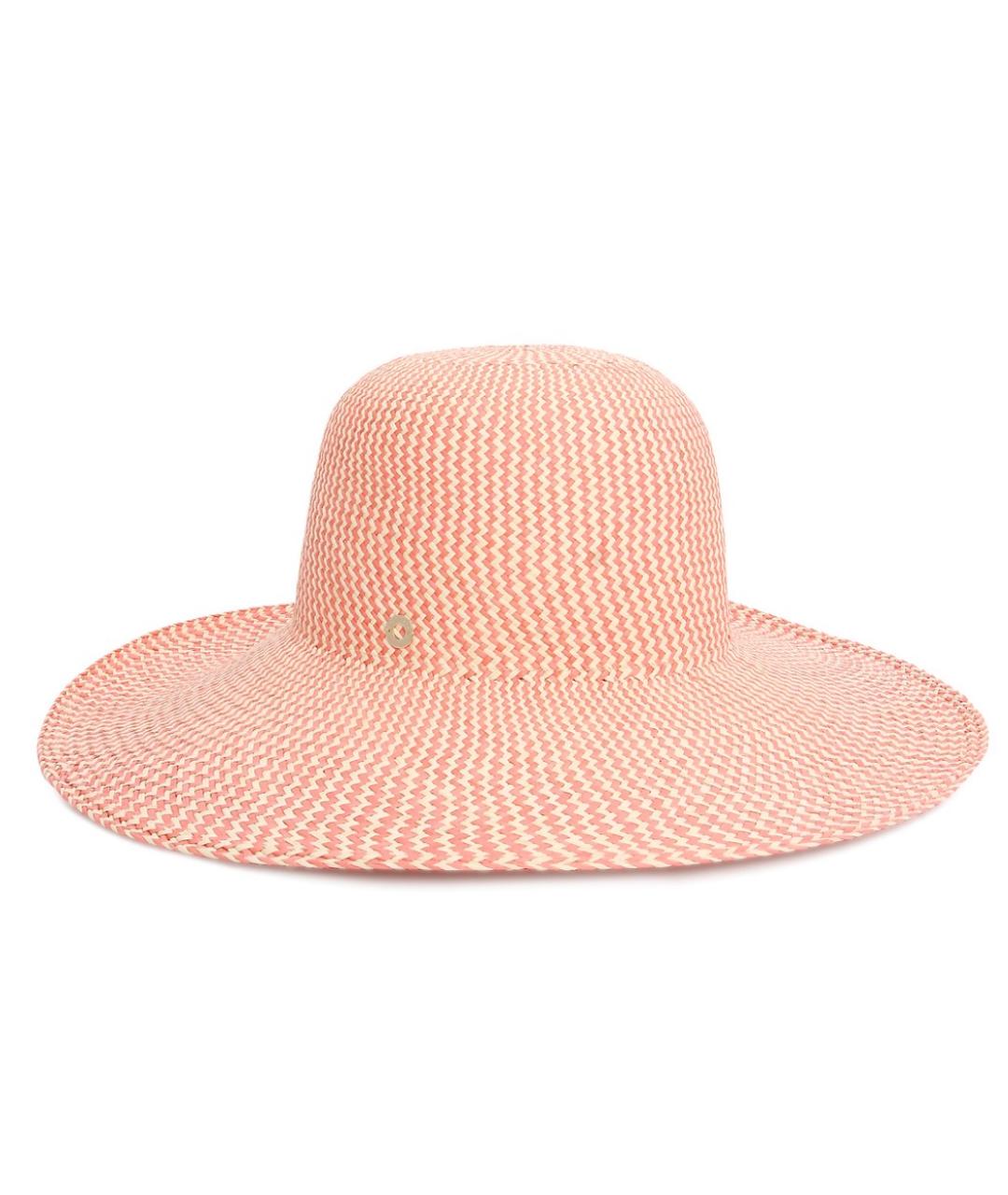 LORO PIANA Красная соломенная шляпа, фото 1