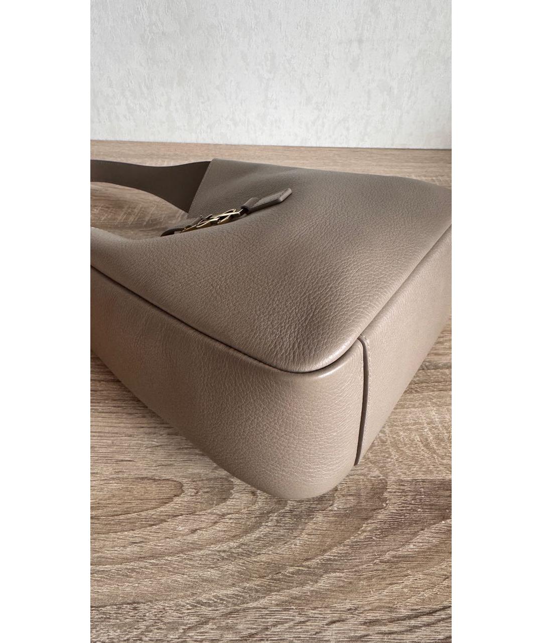 SAINT LAURENT Кожаная сумка тоут, фото 3