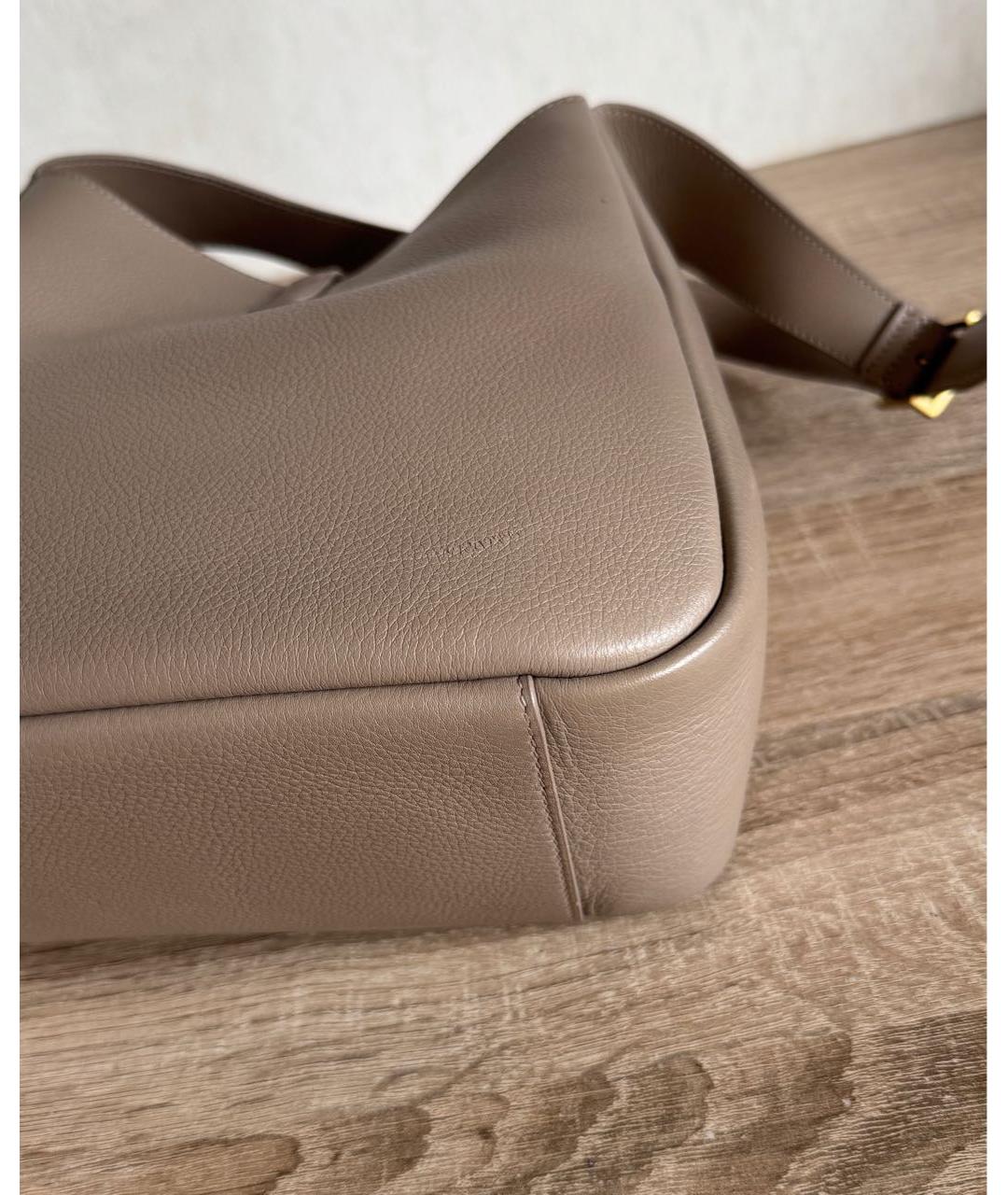 SAINT LAURENT Кожаная сумка тоут, фото 6