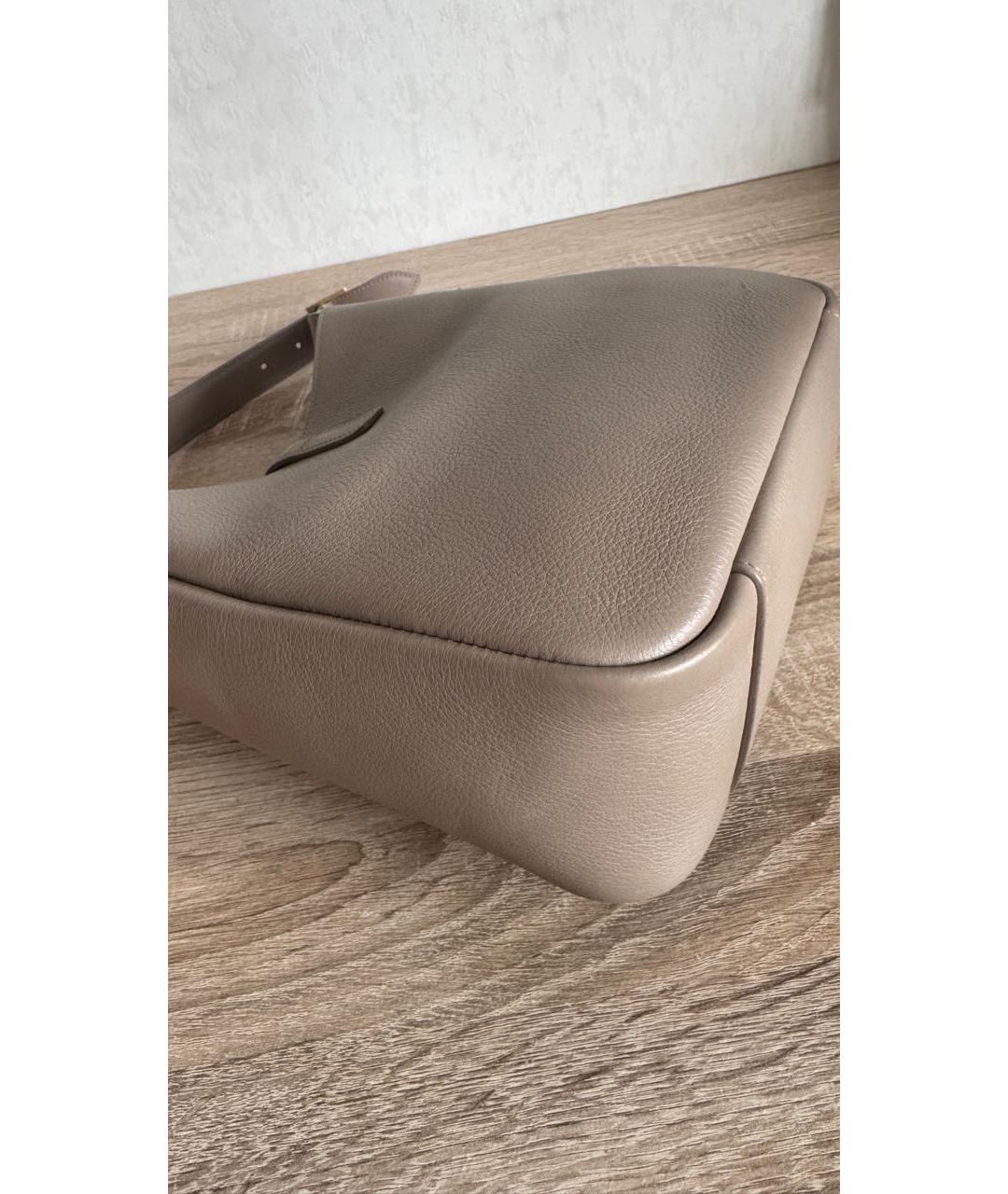 SAINT LAURENT Кожаная сумка тоут, фото 5