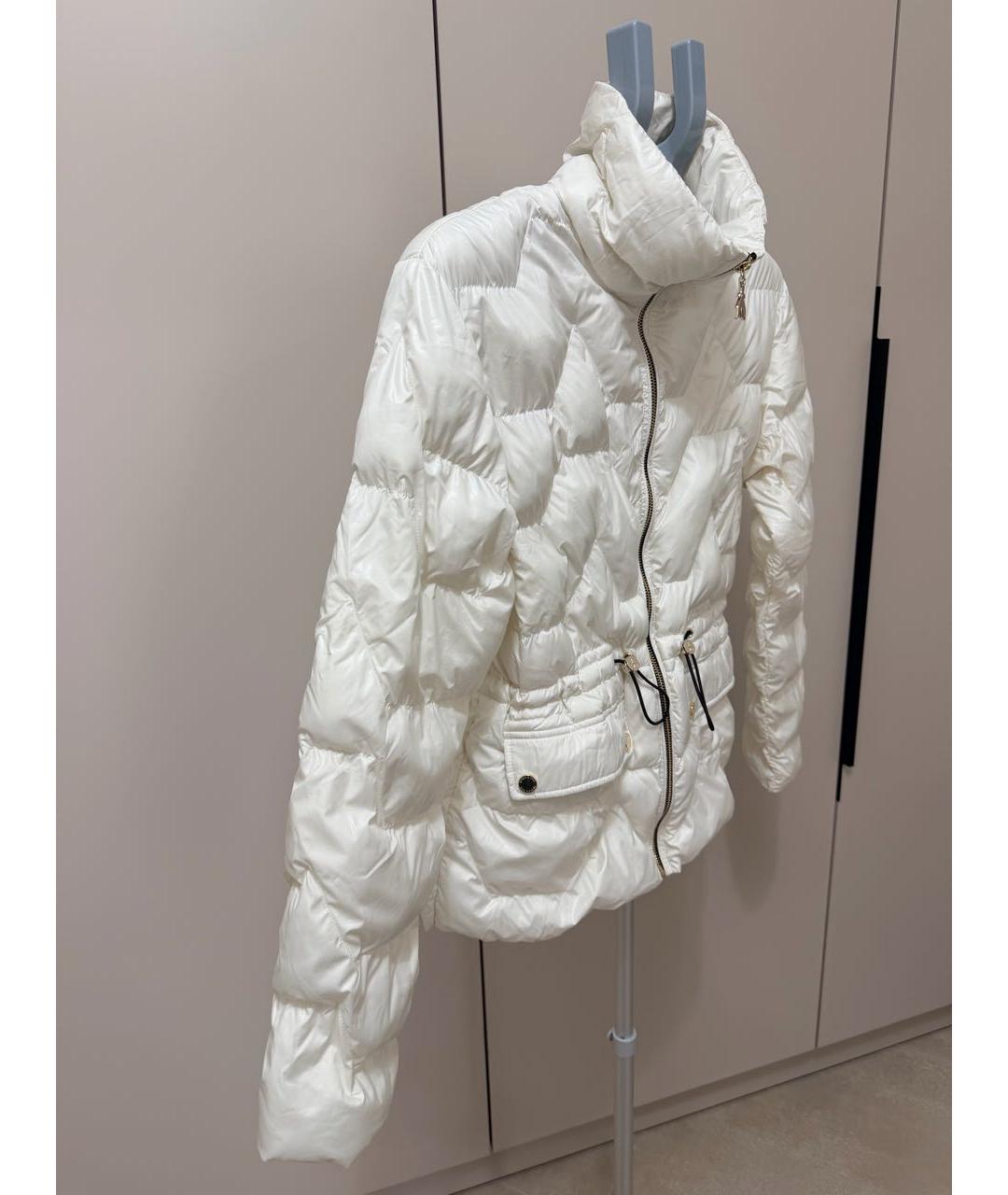 PATRIZIA PEPE Белая полиэстеровая куртка, фото 8