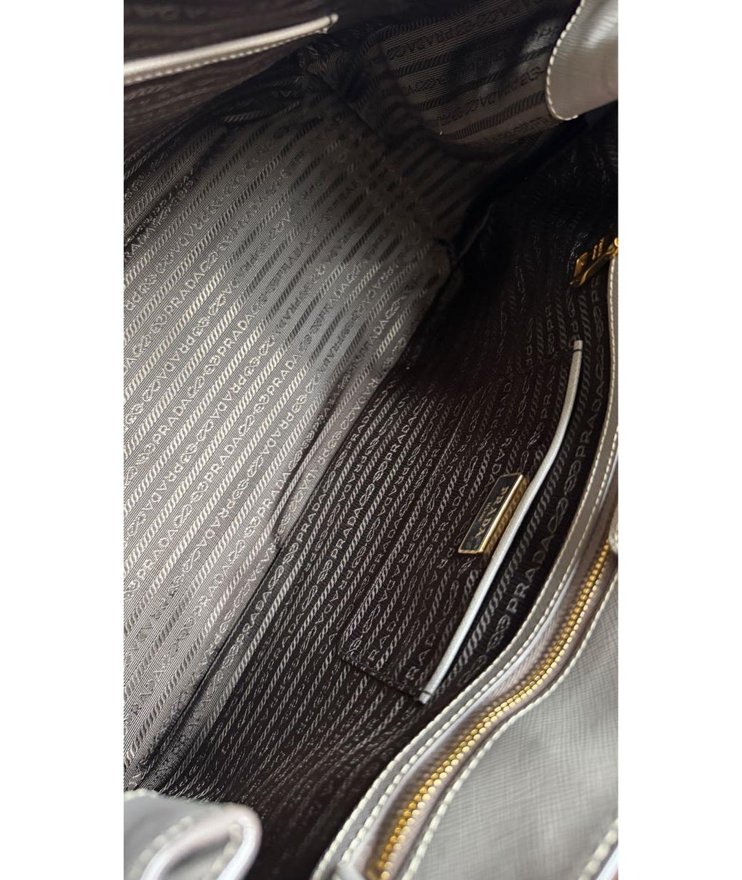 PRADA Кожаная сумка тоут, фото 7