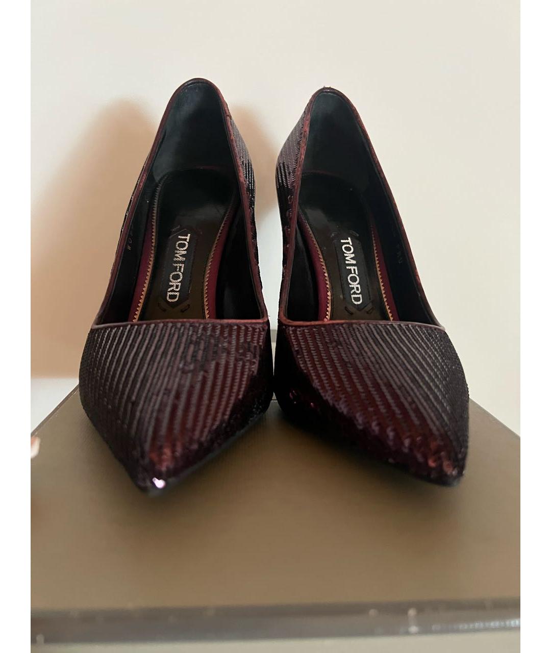 TOM FORD Фиолетовые туфли, фото 2