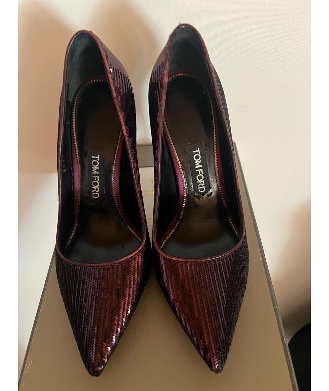 TOM FORD Фиолетовые туфли, фото 3