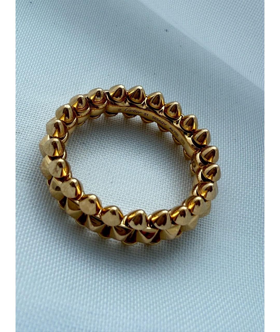 CARTIER Золотое кольцо из розового золота, фото 4