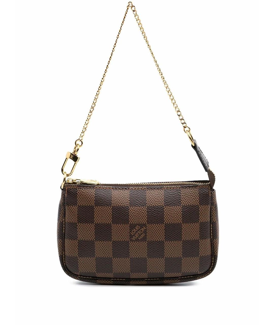 LOUIS VUITTON Коричневая сумка через плечо, фото 1