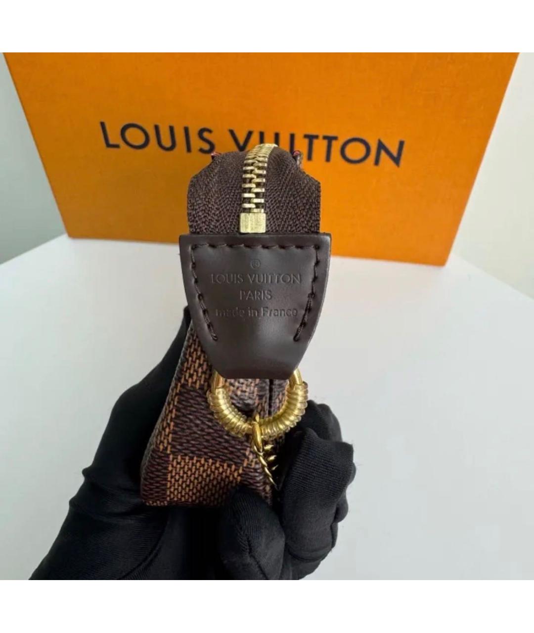LOUIS VUITTON Коричневая сумка через плечо, фото 7