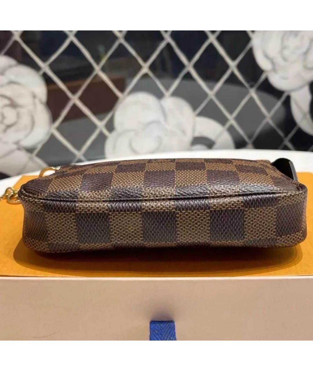 LOUIS VUITTON Коричневая сумка через плечо, фото 4