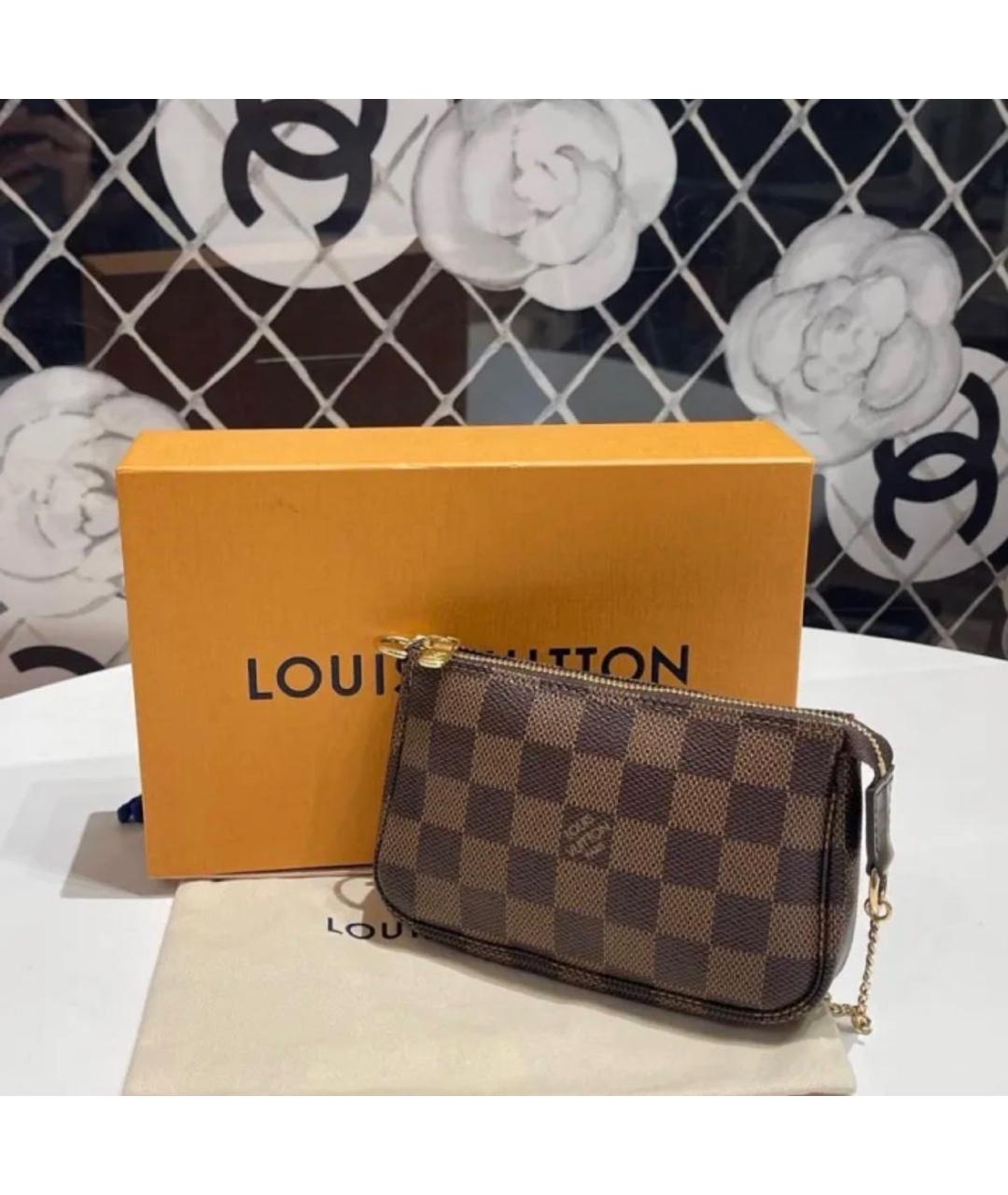 LOUIS VUITTON Коричневая сумка через плечо, фото 2