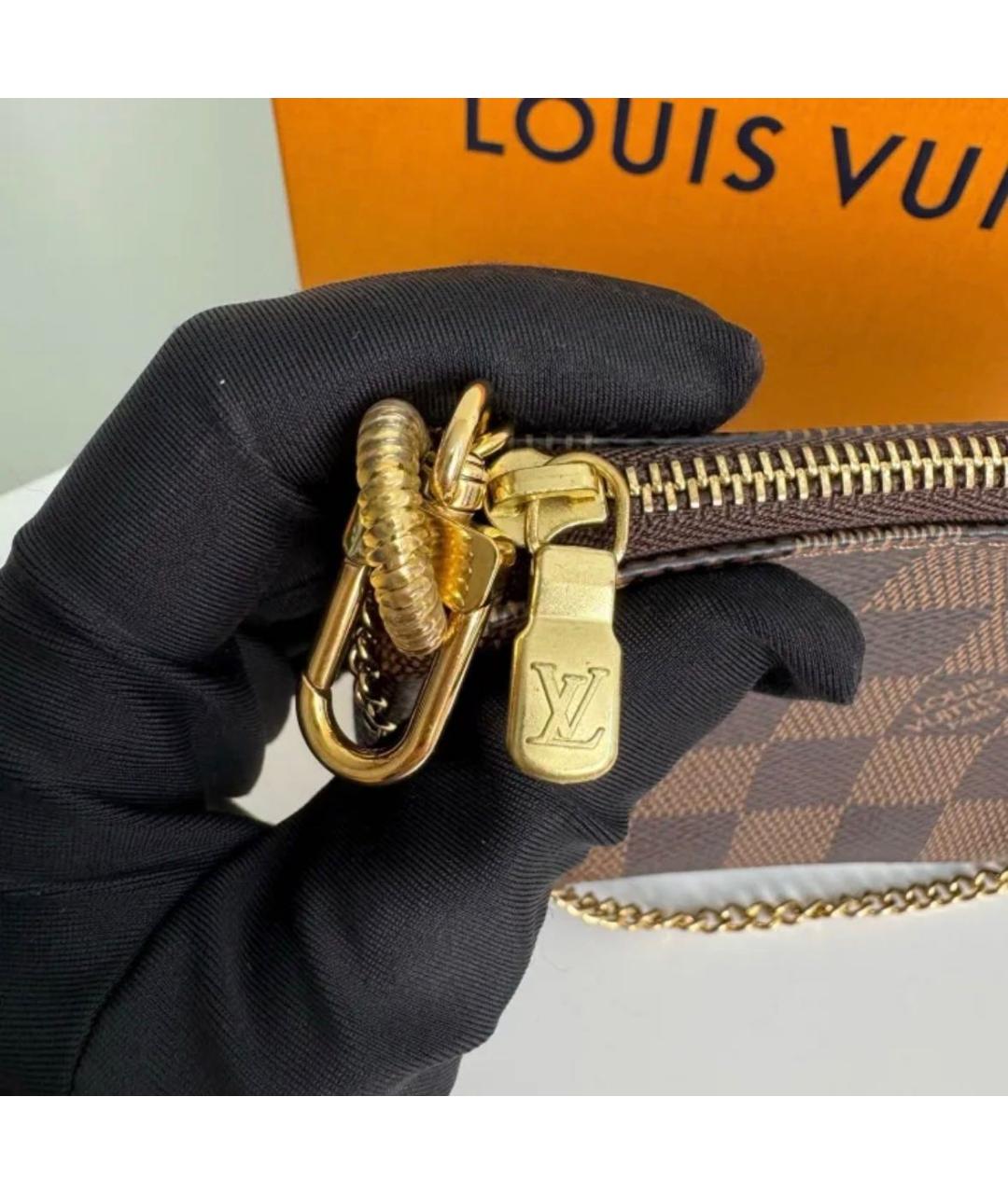 LOUIS VUITTON Коричневая сумка через плечо, фото 6