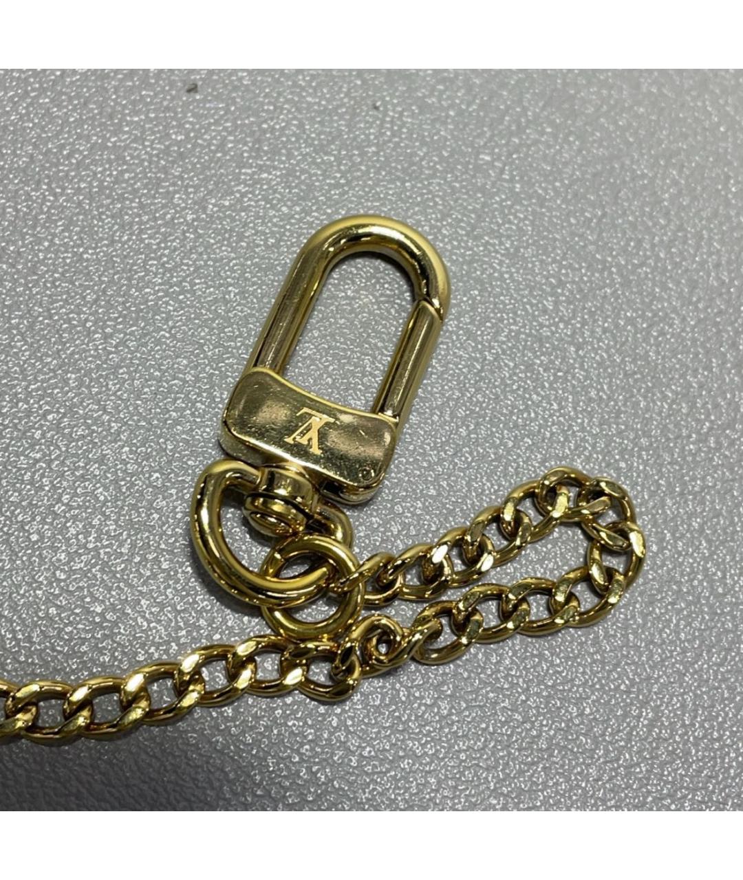 LOUIS VUITTON Коричневая сумка с короткими ручками из искусственной кожи, фото 4