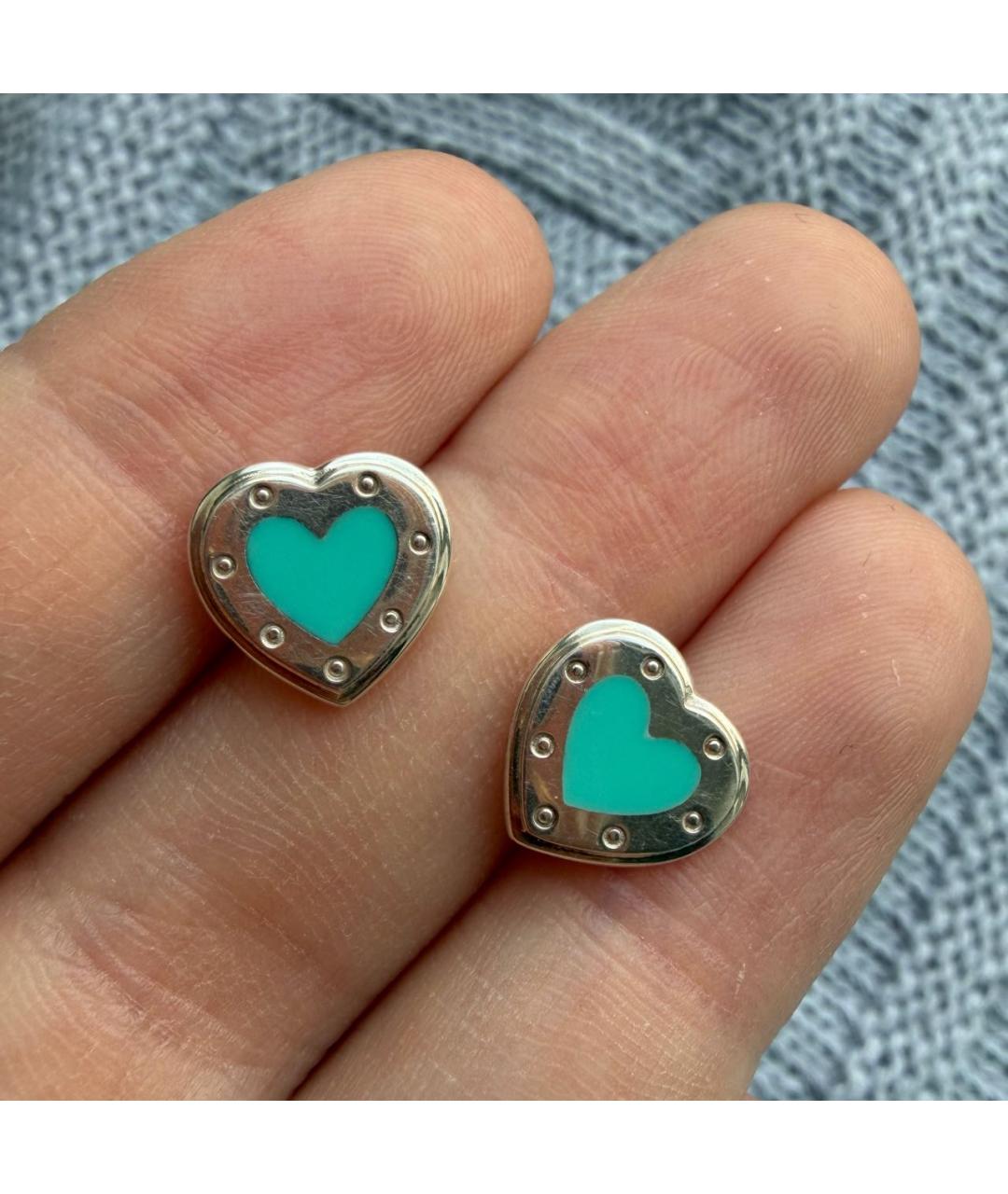 TIFFANY&CO Серебряные серебряные серьги, фото 8