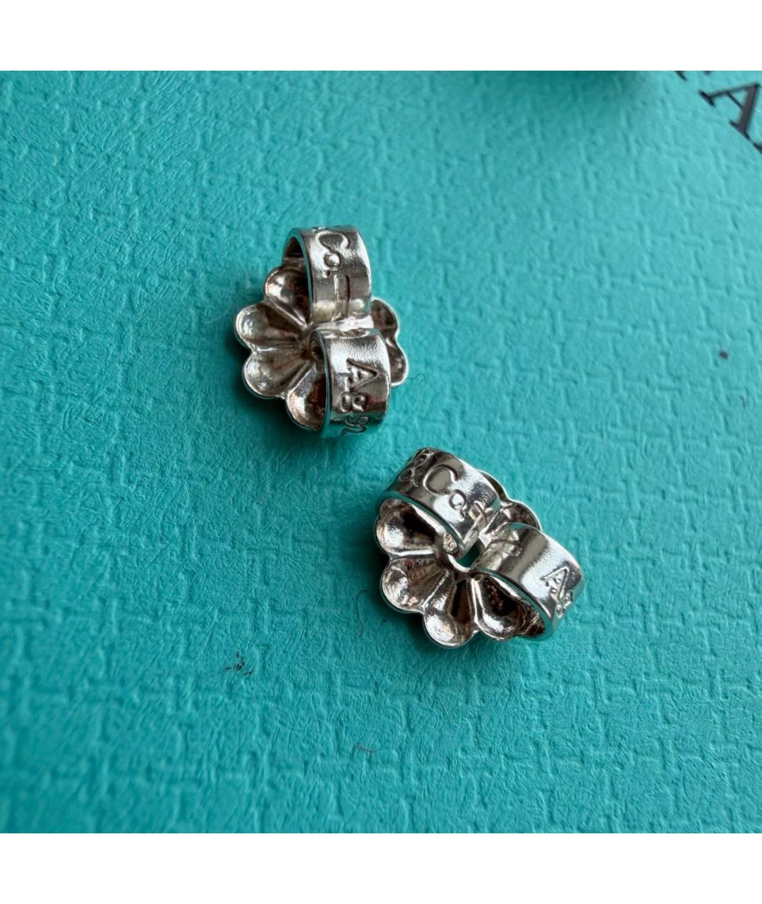 TIFFANY&CO Серебряные серебряные серьги, фото 5