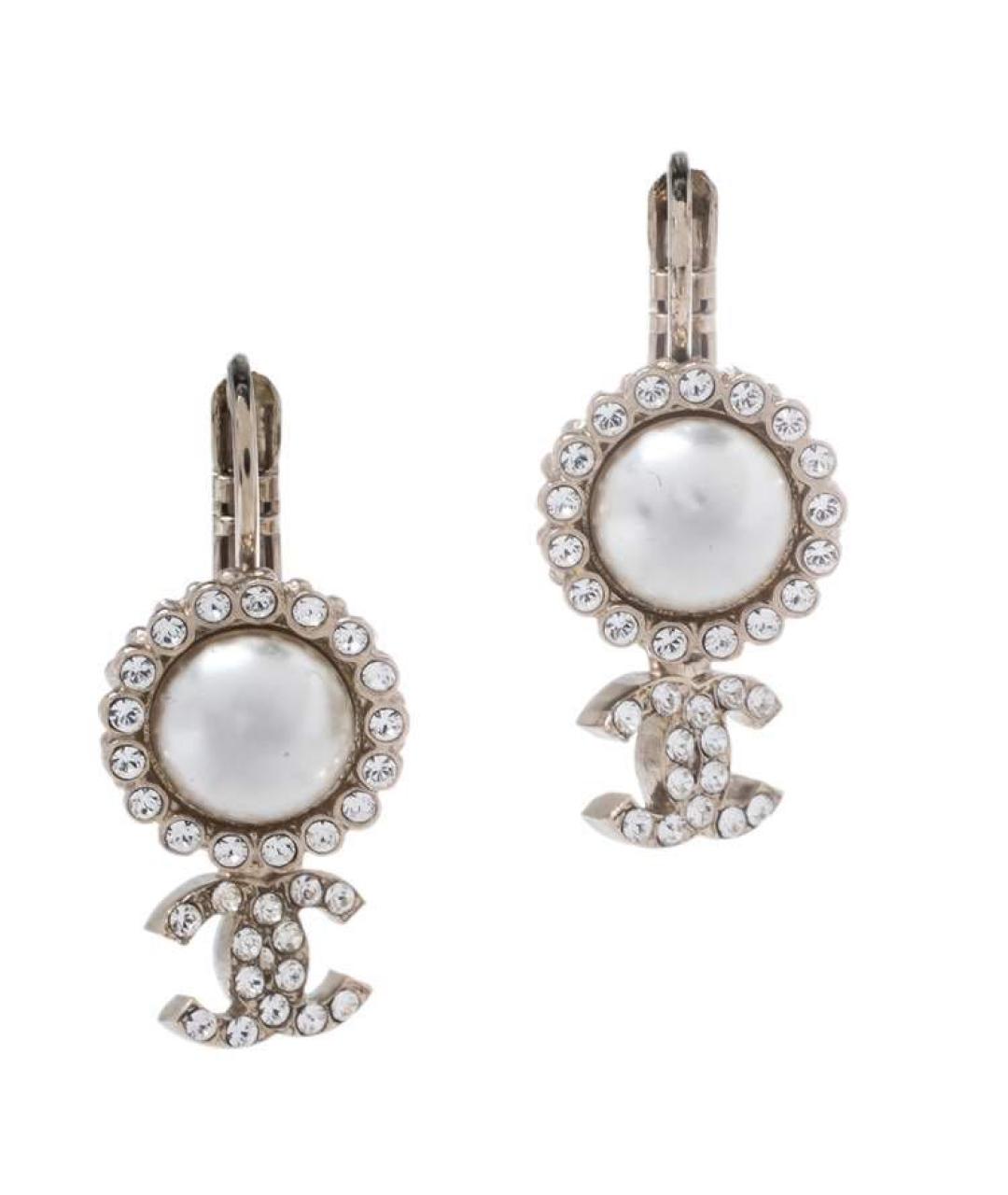 CHANEL Серые серьги, фото 9