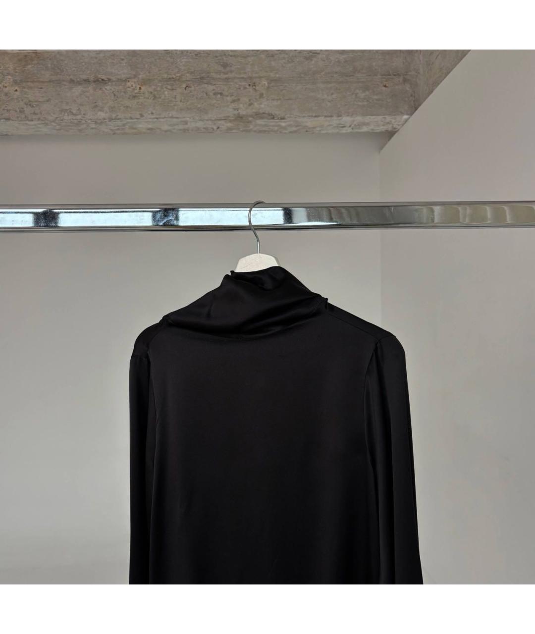 ESCADA Черная шелковая блузы, фото 6