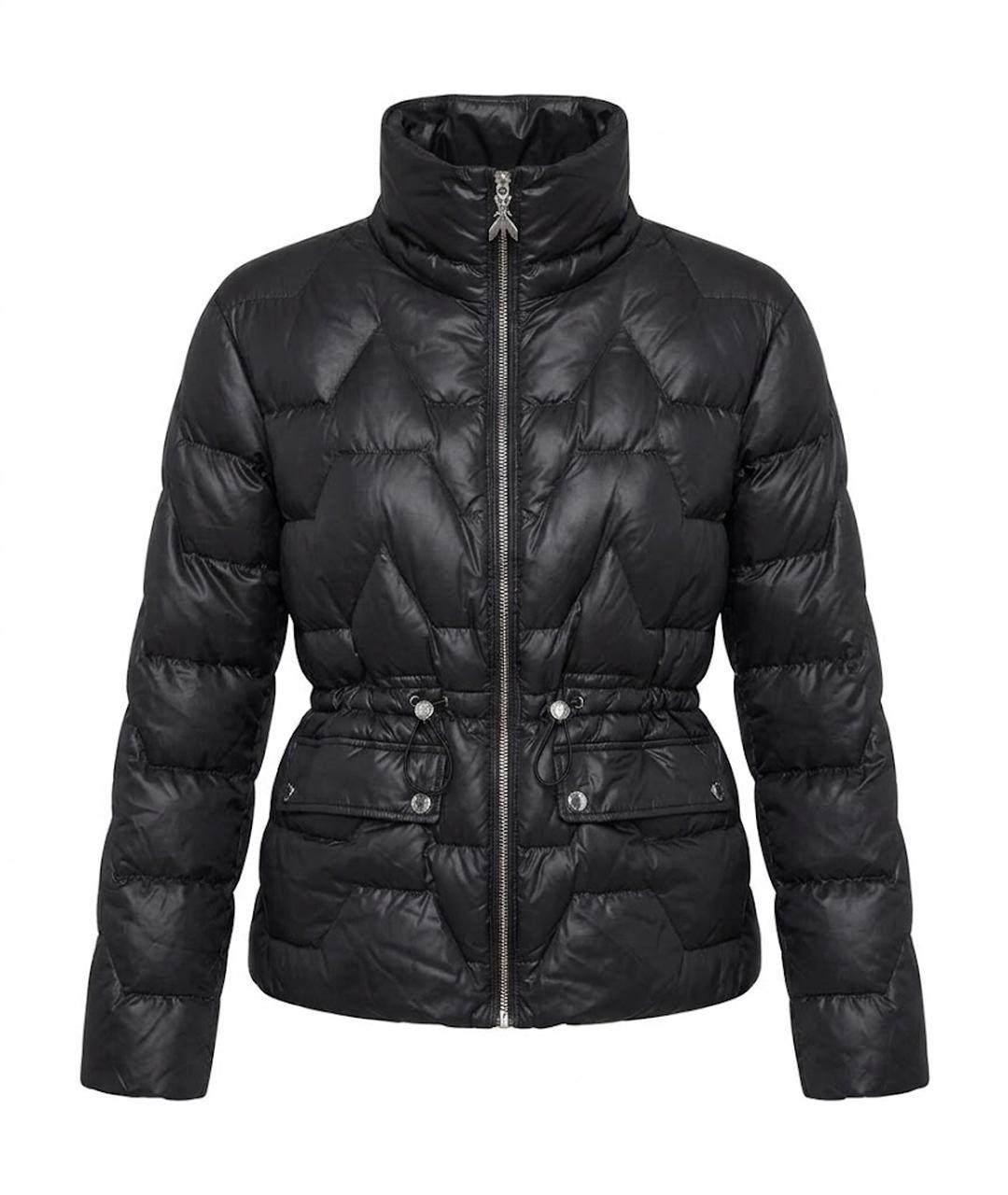 PATRIZIA PEPE Антрацитовая полиэстеровая куртка, фото 1