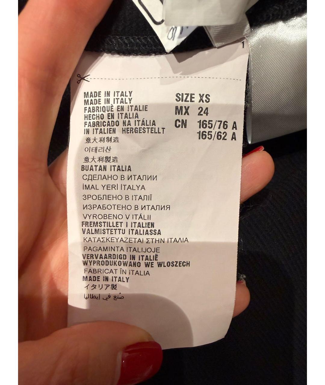 MIU MIU Черное коктейльное платье, фото 4