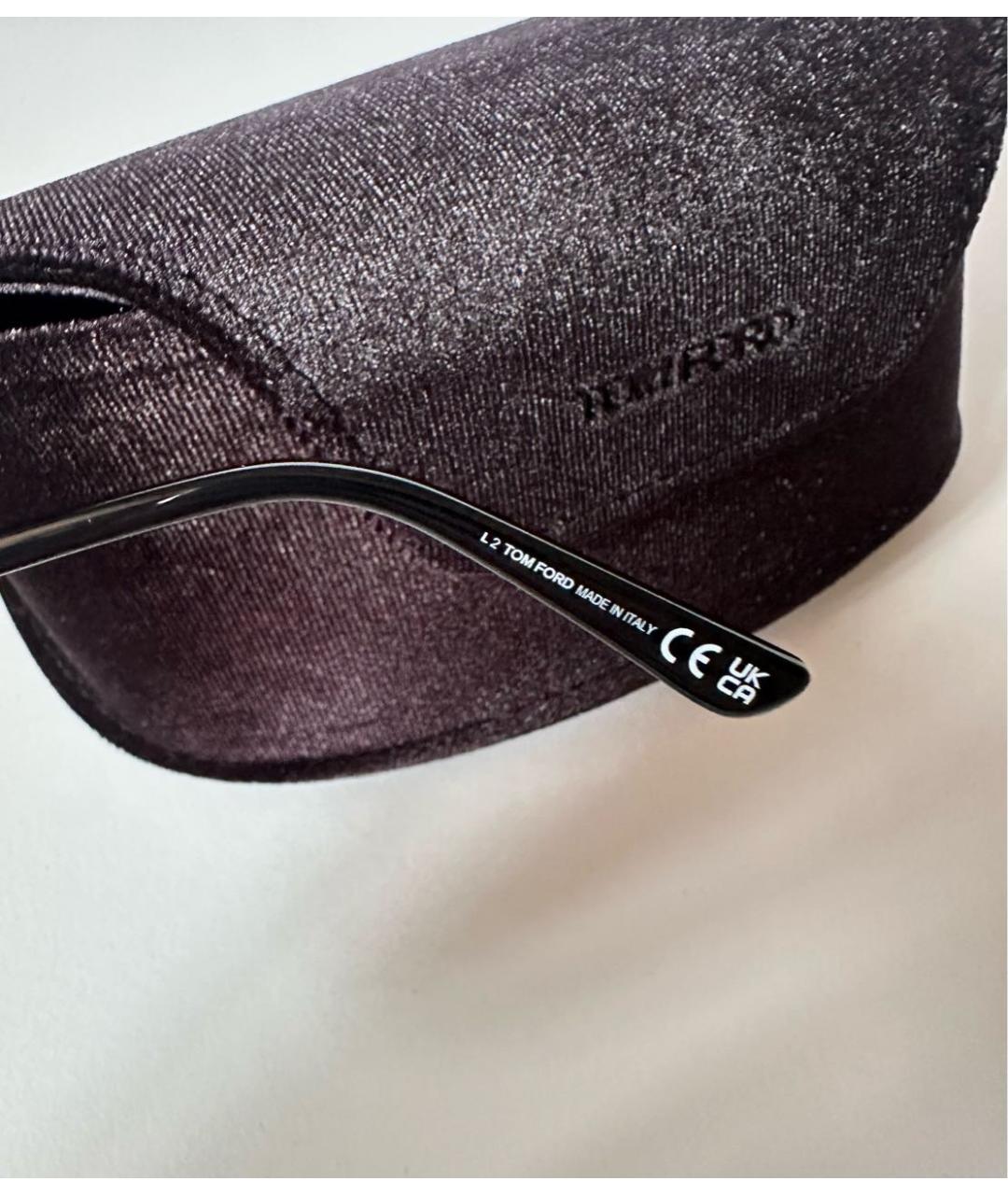 TOM FORD Серые металлические солнцезащитные очки, фото 8