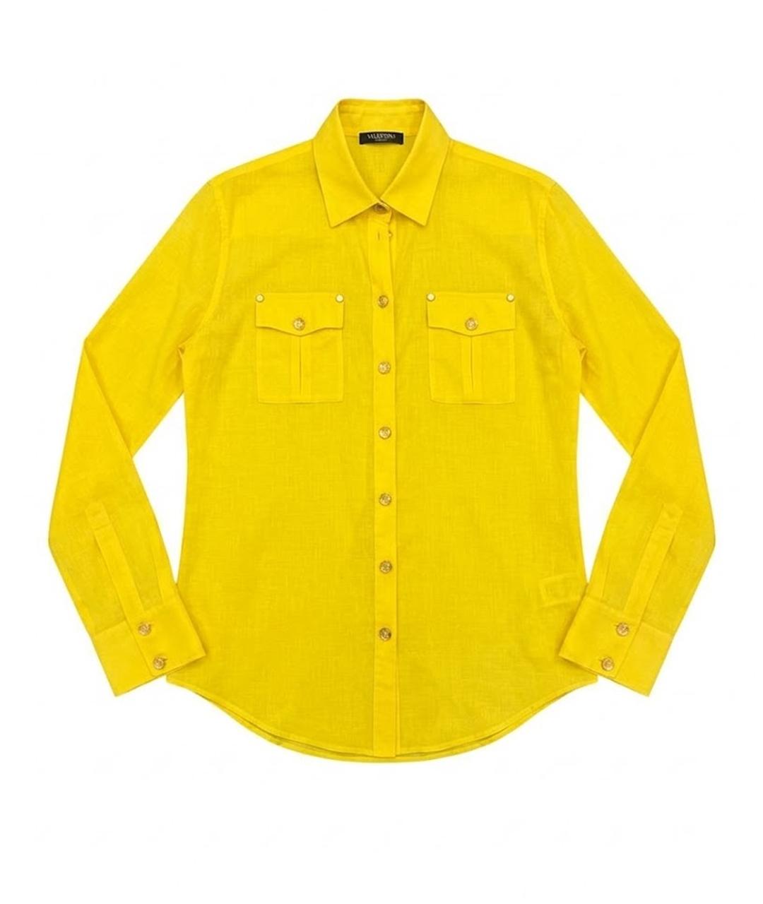 BALMAIN Желтая рубашка, фото 1