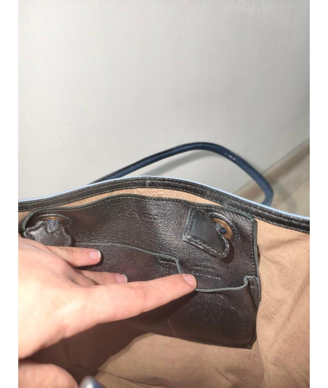 SAINT LAURENT Мульти кожаная сумка тоут, фото 5