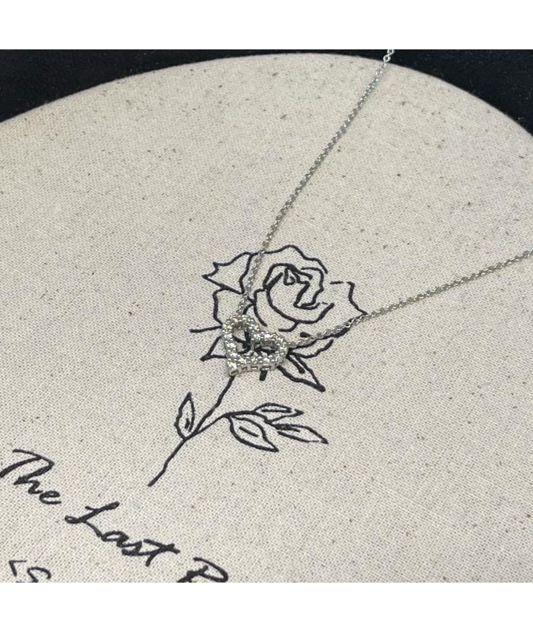 TIFFANY&CO Белая платиновая подвеска, фото 4