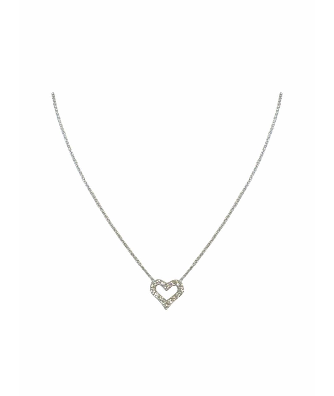 TIFFANY&CO Белая платиновая подвеска, фото 1