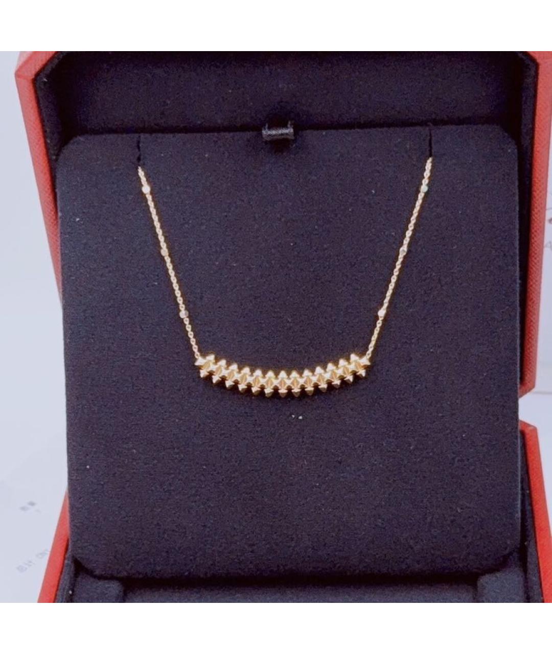 CARTIER Розовое колье из розового золота, фото 2