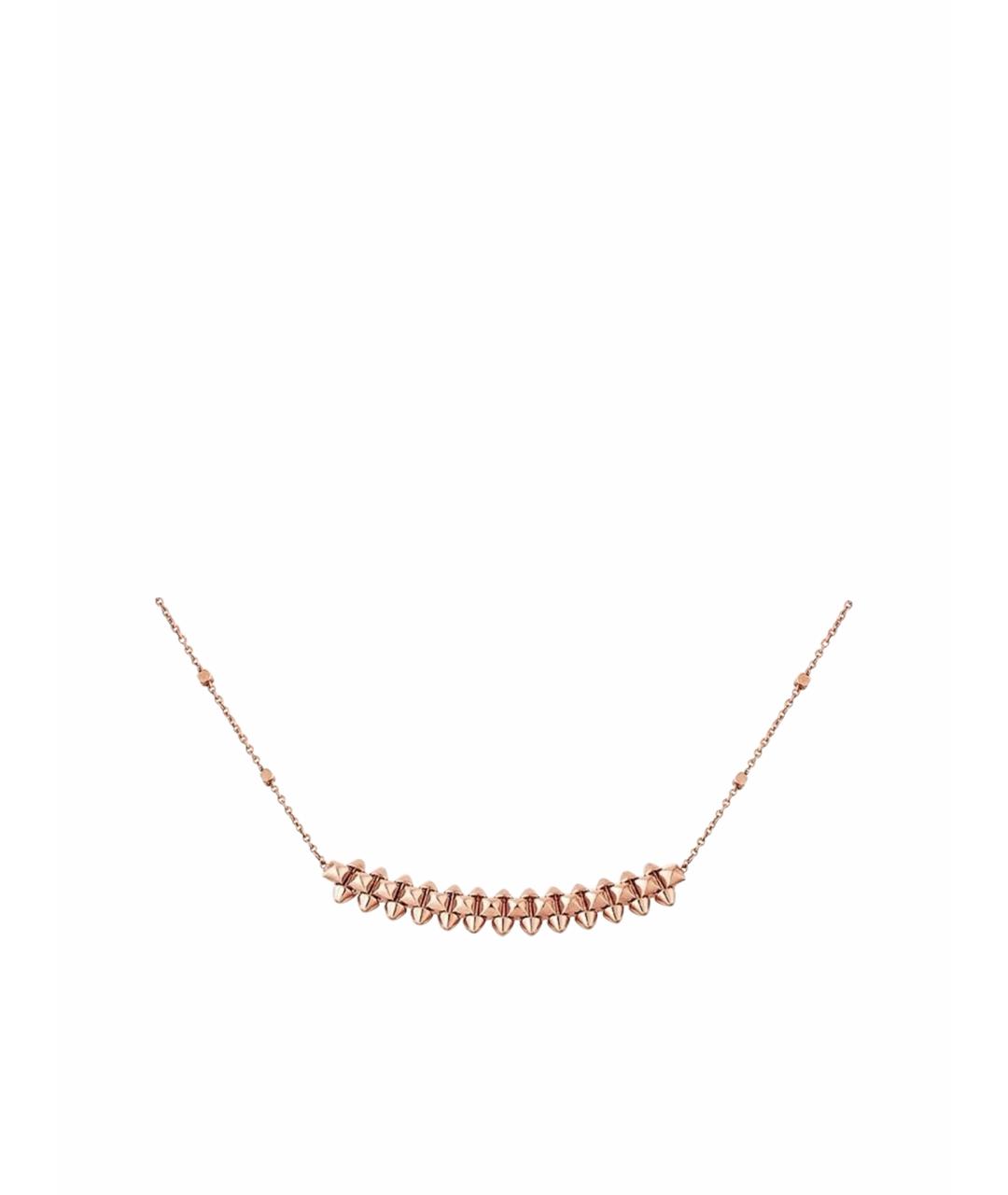 CARTIER Розовое колье из розового золота, фото 1