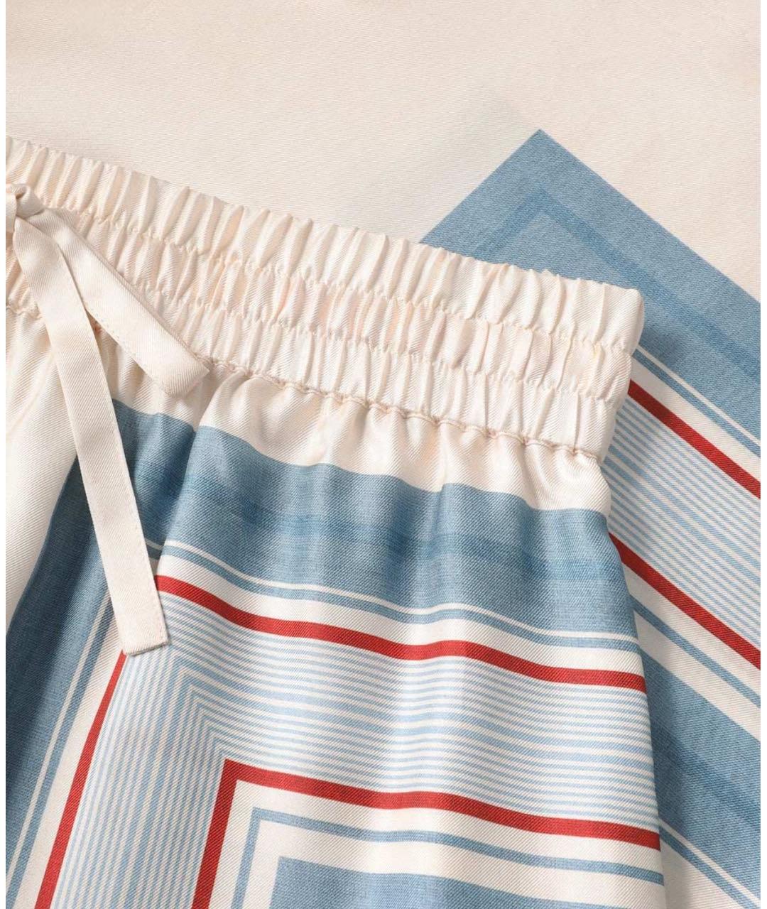 ZIMMERMANN Голубой шелковый костюм с брюками, фото 8