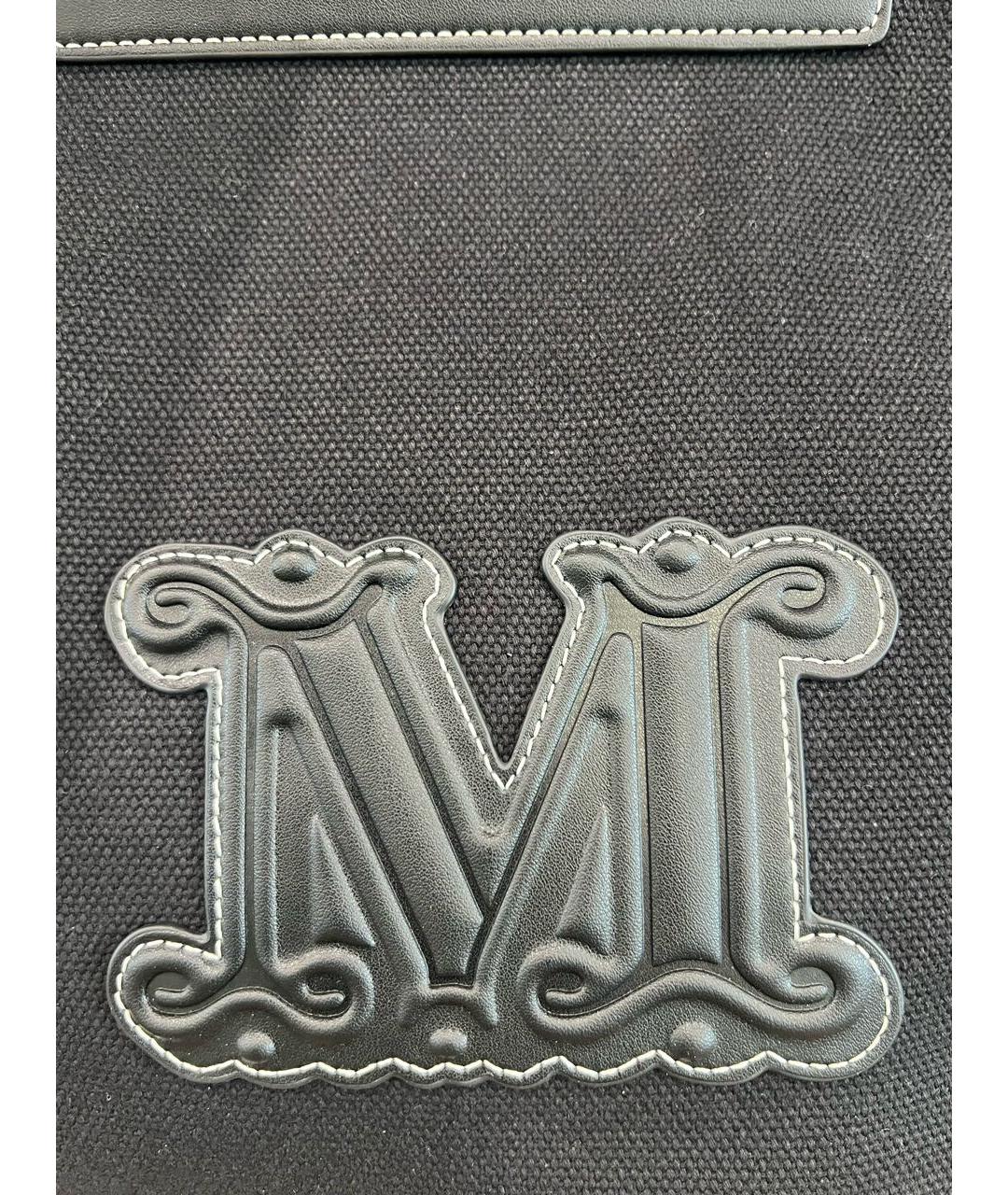 MAX MARA Черная сумка тоут, фото 6