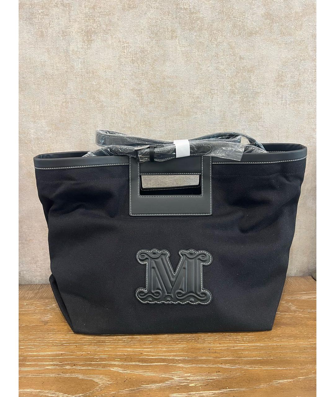 MAX MARA Черная сумка тоут, фото 8