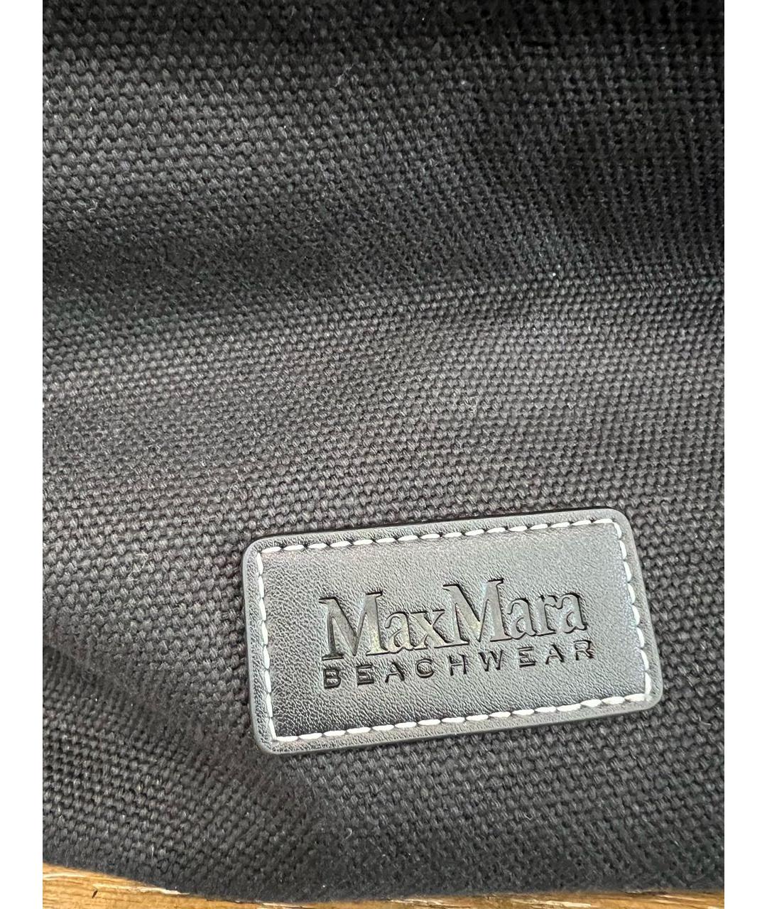 MAX MARA Черная сумка тоут, фото 5