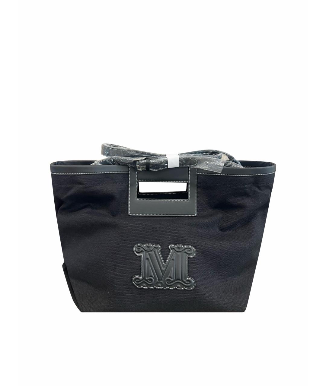 MAX MARA Черная сумка тоут, фото 1