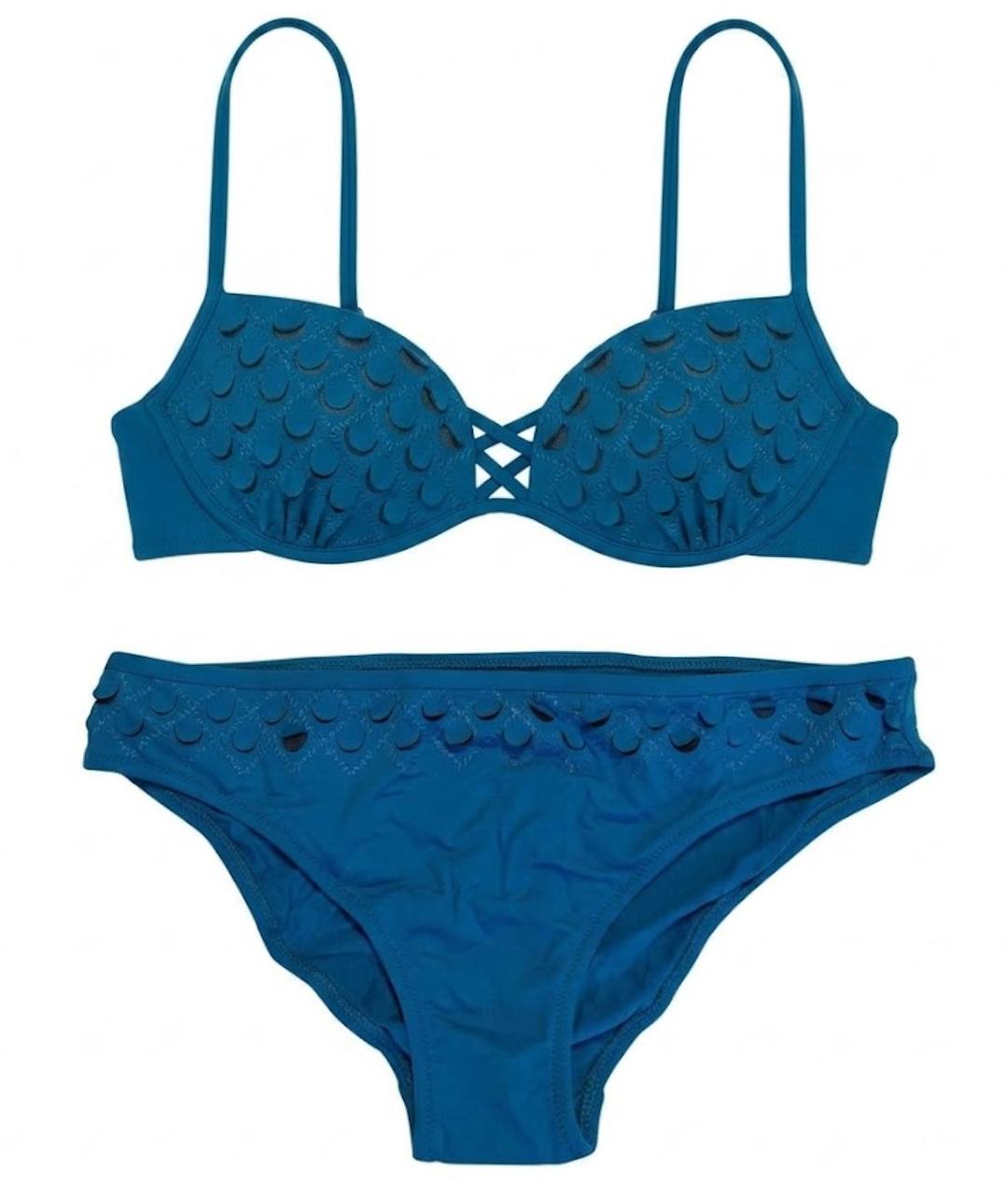 LA PERLA Синий полиамидовый купальник, фото 1